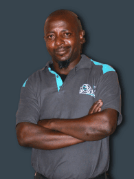 A team image of James Nxele, a technician for Golf Carts & All