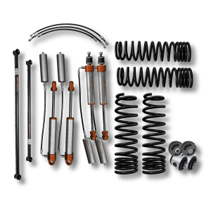 Adjustable lift kit for Club Car, EZGO, and Yamaha golf carts
