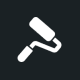 Icon symbolising golf cart refurbishment